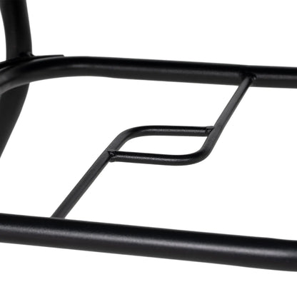 Square Outdoor Table, Patio Bistro Coffee Table, Faux-Marbled Top, 42mm Umbrella Hole, Dark Grey Patio Dinning Tables at Gallery Canada