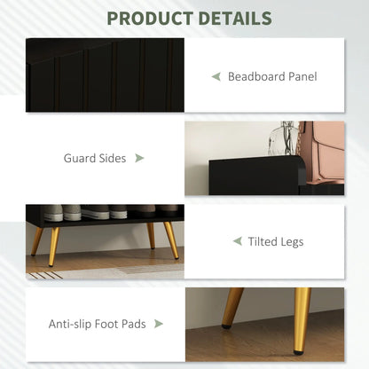 Narrow Shoe Storage Cabinet, Adjustable Shelves for 15 Pairs, Black Shoe Storage Cabinets & Racks at Gallery Canada