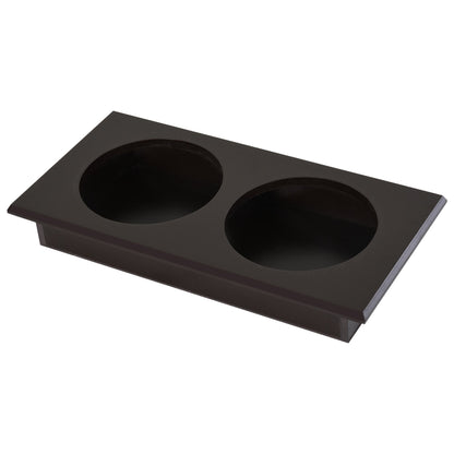 Elevated Dog Bowls for Large Dogs with Storage Dog Pet Diner Function 2 Stainless Steel Dog Bowls Elevated Base for Big-sized Dogs and Other Large Pets, Dark Brown at Gallery Canada