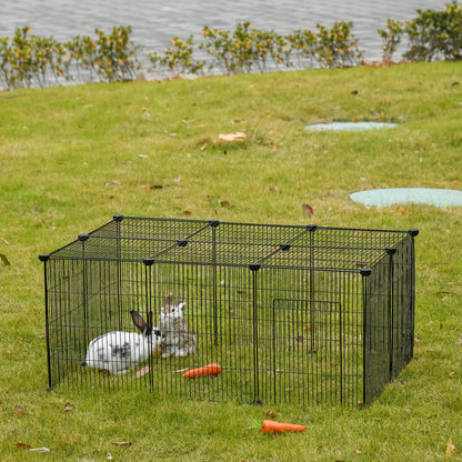 Small Animal Cage for Bunny, Guinea Pig, 16 Panels Houses & Habitats at Gallery Canada