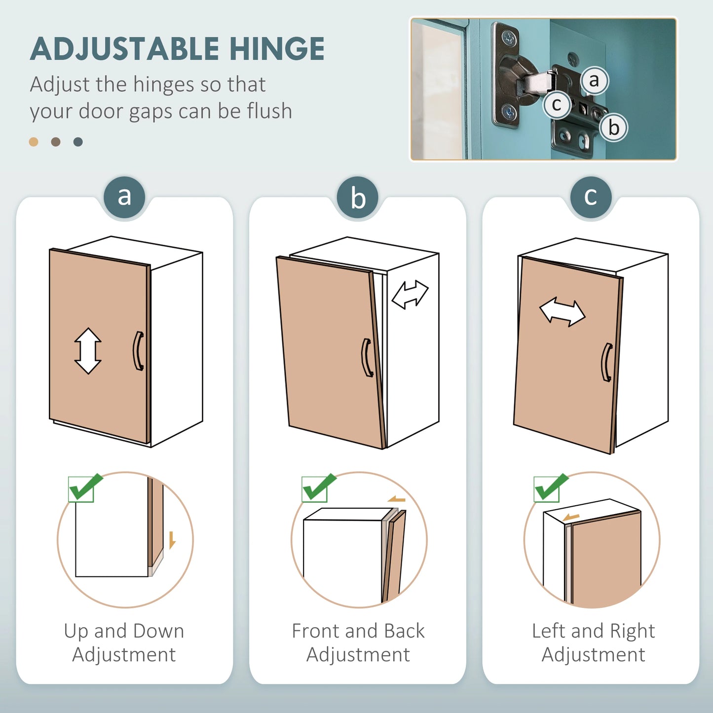71" Pantry Cabinet with Microwave Space, Buffet Hutch, 2 Drawers, Adjustable Shelves, Glass Doors, Blue Kitchen Pantry Cabinets at Gallery Canada