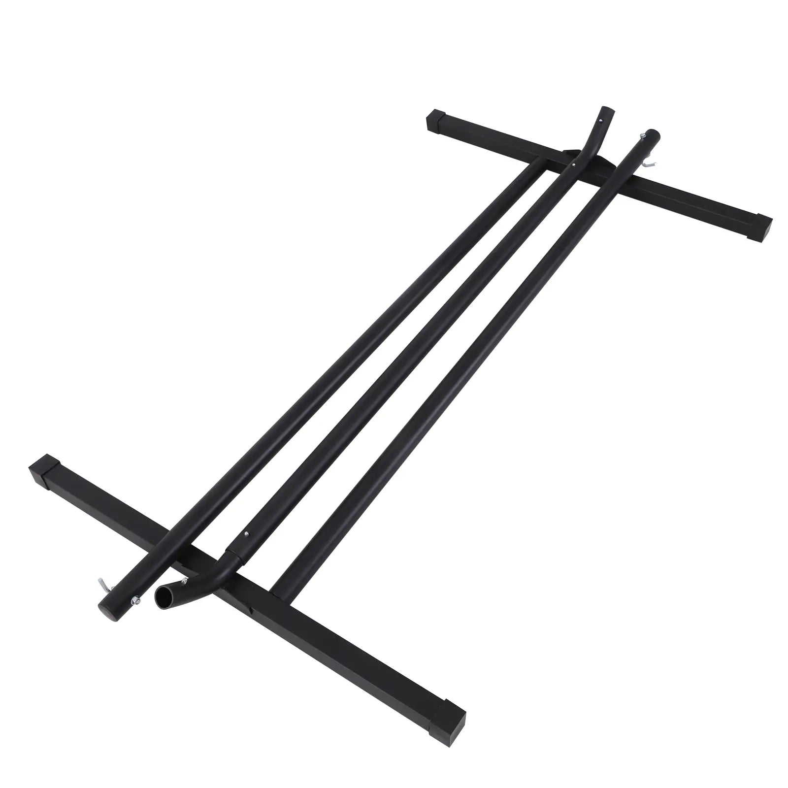 11.8'L Heavy Duty Hammock Stand, Straight Pole, Outdoor Use, Black Hammock Stands at Gallery Canada