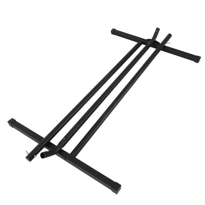 11.8'L Heavy Duty Hammock Stand, Straight Pole, Outdoor Use, Black Hammock Stands at Gallery Canada