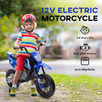 12V Kids Dirt Bike, Electric Motorcycle, Blue Electric Motorcycles at Gallery Canada