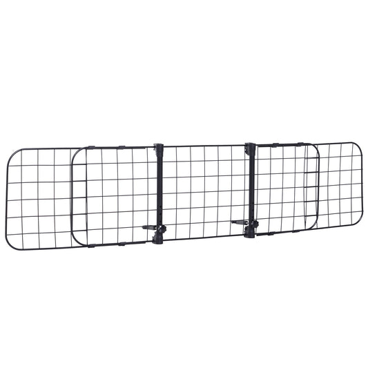 36"-57" Adjustable Vehicle Pet Barrier Heavy Duty Dog Fence Car Safety Guard Gate for SUV Vans Trucks - Gallery Canada