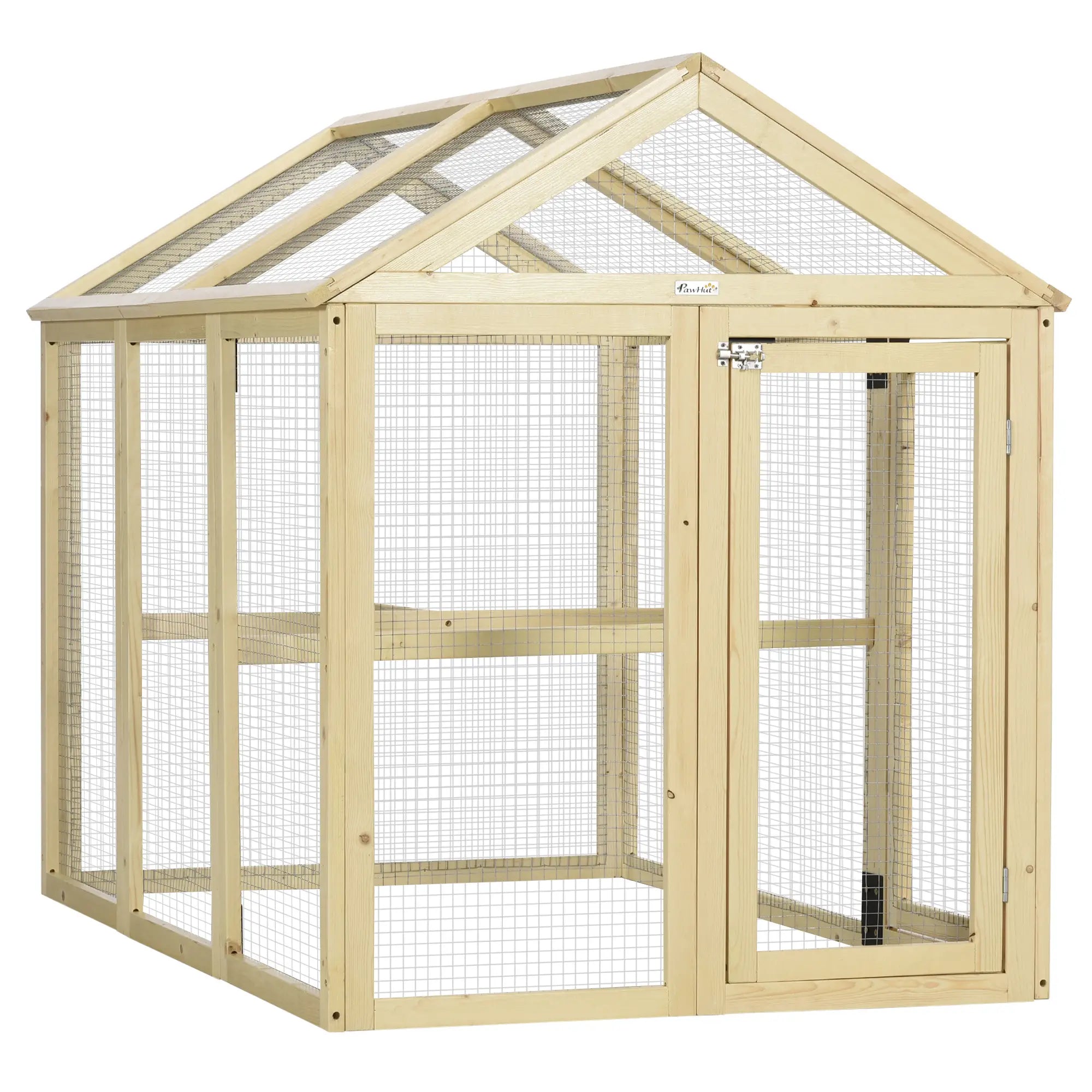 Expandable Outdoor Chicken Coop, 2 Doors, 3 Perches, 1–3 Chickens Chicken Coops Natural at Gallery Canada