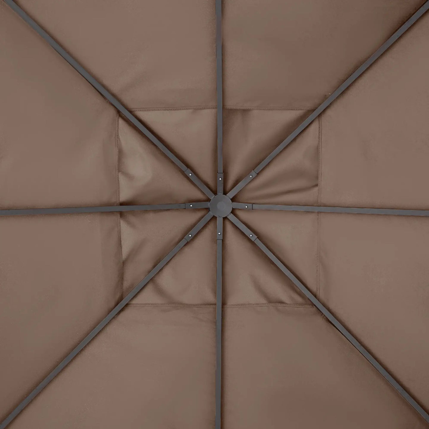 10' x 10' Square Gazebo Canopy, UV Protected, Sun Shade Gazebo Canopy Replacement at Gallery Canada