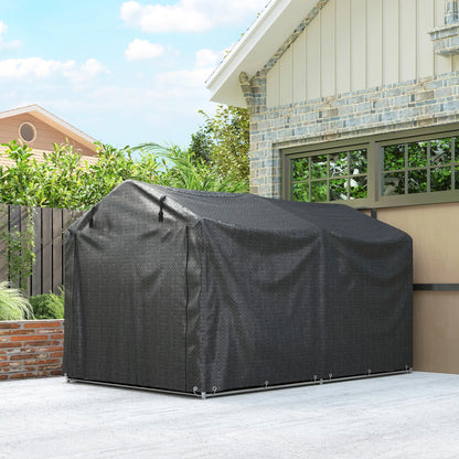 Outdoor Storage Shed, UV Resistant Bike Tent, Portable for Motorcycle, Black Portable Shed at Gallery Canada