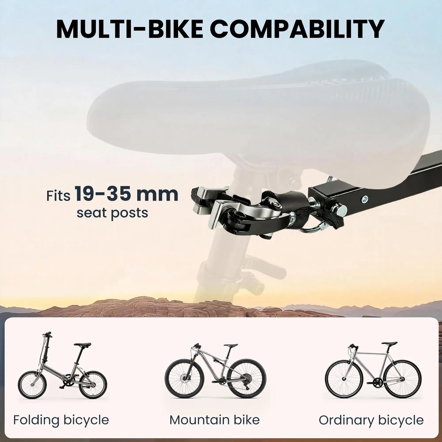 Bike Trailer, Foldable Storage Box With Lid, Quick Release Wheels Bike Cargo Trailers at Gallery Canada