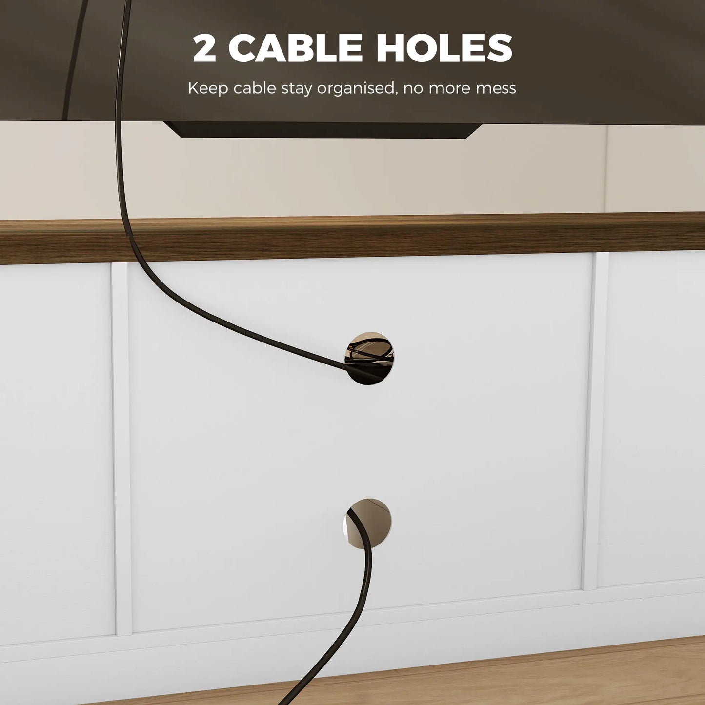 TV Stand For 65 Inch TVs, Entertainment Center With Shelves, White TV Stands at Gallery Canada