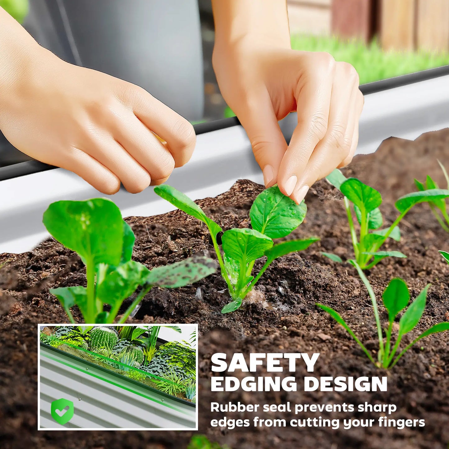 Galvanized Raised Garden Bed, 5 x 2.5 x 2 ft, Oval Planter Box, Silver Galvanized Planter Boxes at Gallery Canada