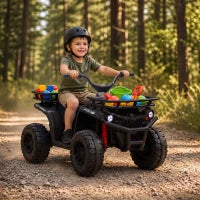 Quad électrique pour enfants ATV 12V, Noir