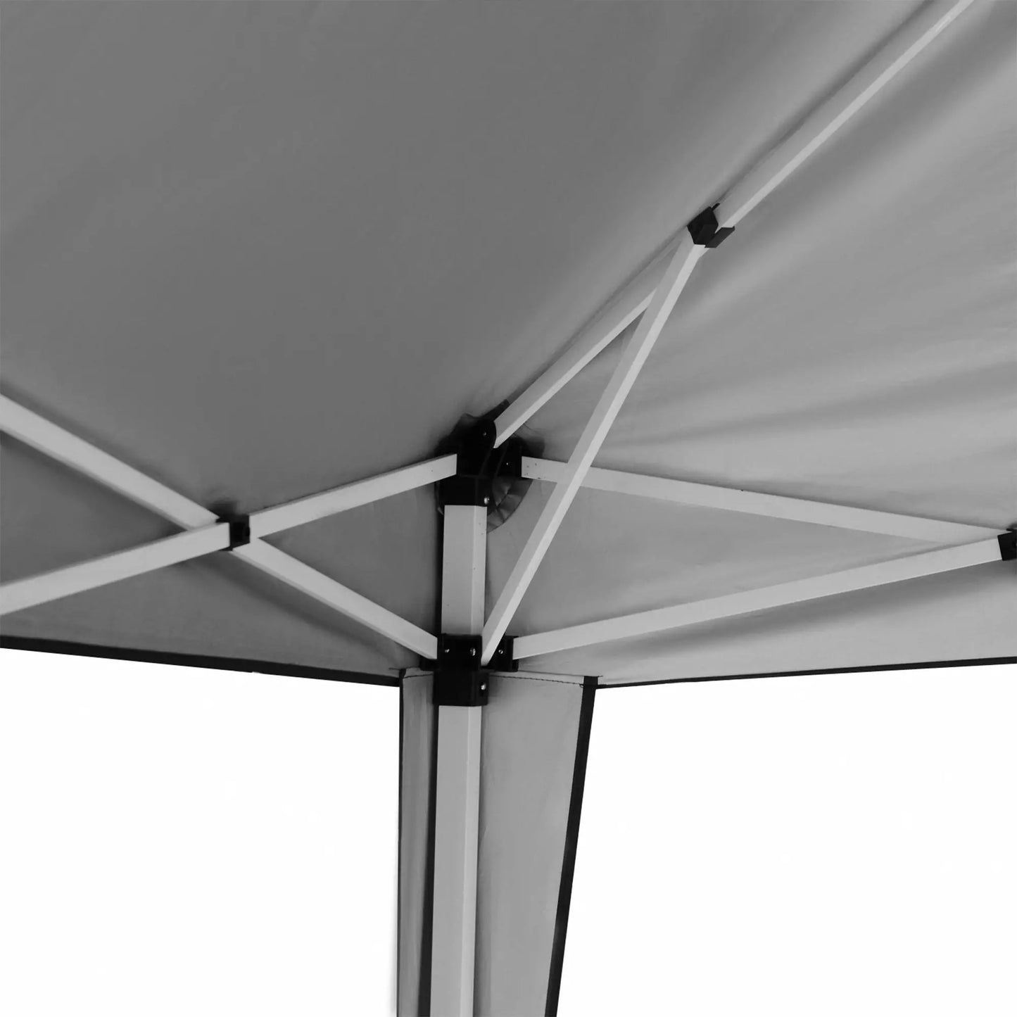10 x 10ft Folding Pop Up Tent, Outdoor Gazebo Canopy, Grey Pop Up Canopies at Gallery Canada