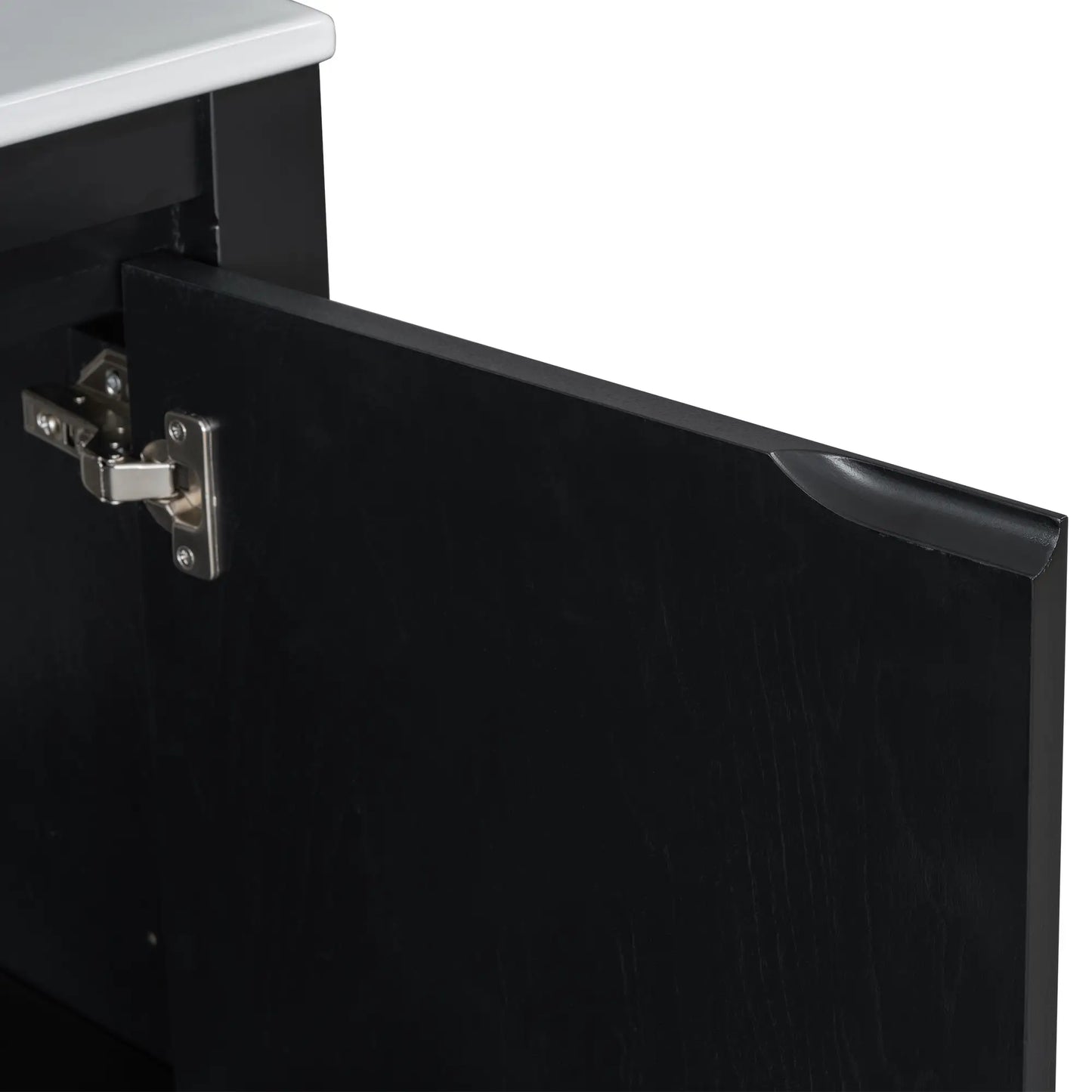 Solid Wood Bathroom Vanity, Ceramic Sink, Storage Cabinet, 36" L x 18.5" W x 34" H, Espresso Sink Cabinets at Gallery Canada