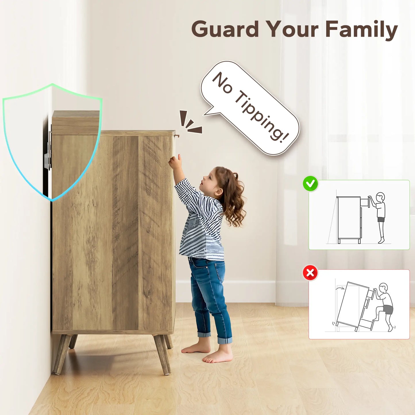 55" Buffet Cabinet, Modern Sideboard, 2 Fluted Doors, Adjustable Shelf, White Storage Cabinets at Gallery Canada