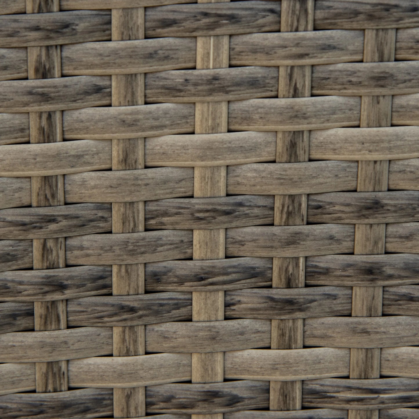 Outdoor PE Rattan Adirondack Chair, w/ Cushions, Blue Patio Chairs at Gallery Canada