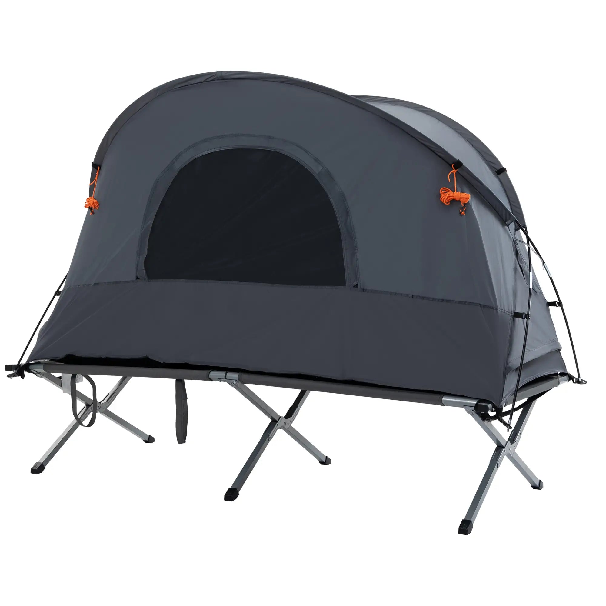 Camping Tent Cot, Folding Tent Shelter, Self-Inflating Air Mattress, Carry Bag, 1 Person Camping Tents at Gallery Canada