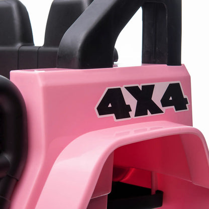 12V Electric Truck, Off Road Remote Control, Adjustable Speed, Ride on Car, Pink Electric Toy Cars at Gallery Canada