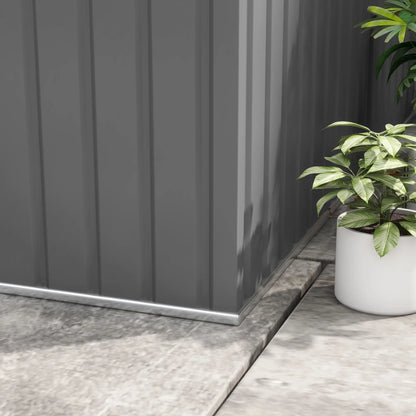 9' x 10.6' Garden Storage Shed, Foundation Kit, Double Doors, Light Grey Sheds at Gallery Canada