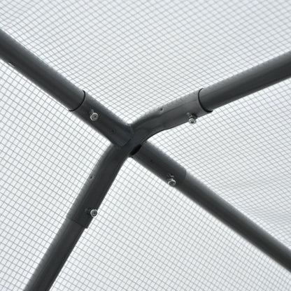 8' x 6' x 7.5' Walk-in Greenhouse, Outdoor Plant Growth Tent, White Walk In Greenhouses at Gallery Canada