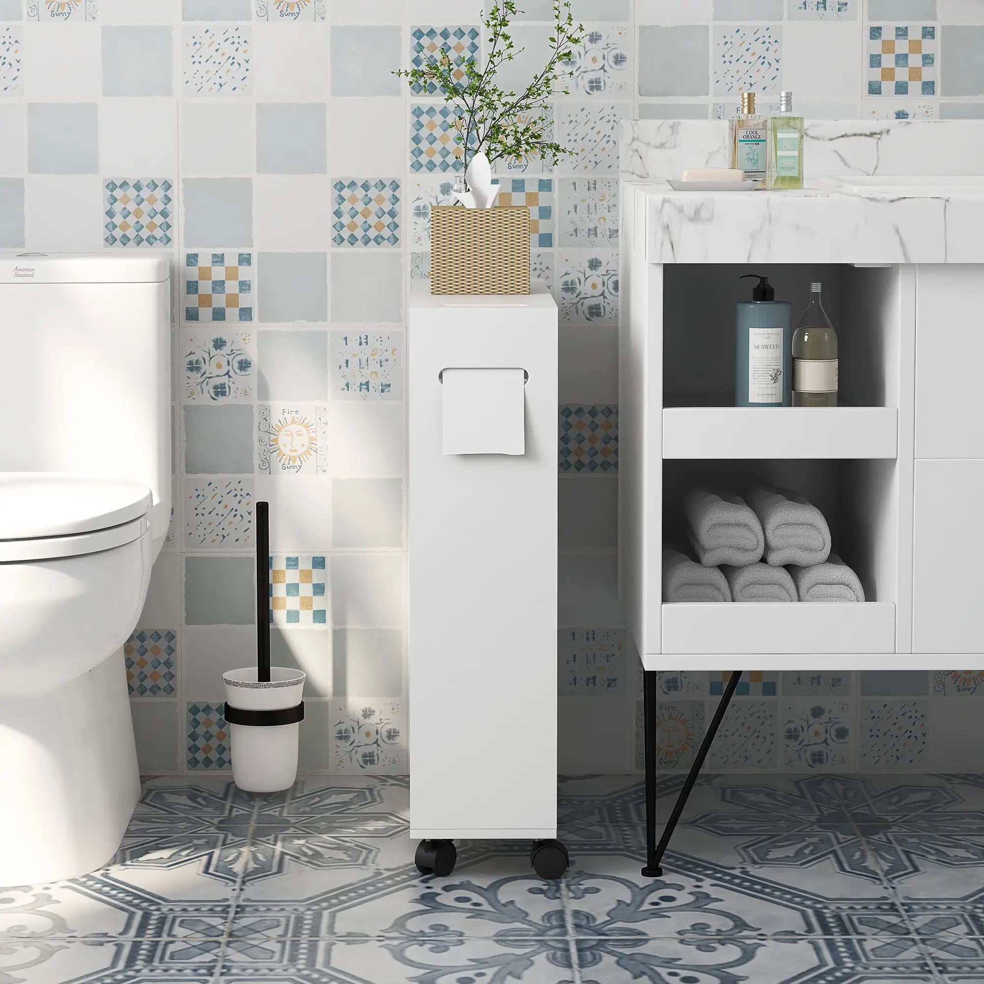 Bathroom Storage Cabinet, 20.5