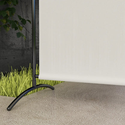 Single Panel Room Divider, UV30+ Privacy Screen, Indoor Outdoor, Beige Side Awnings at Gallery Canada
