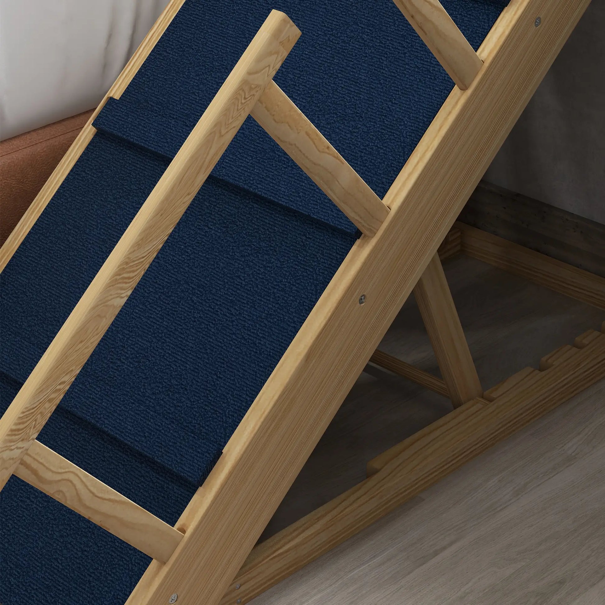 Adjustable Dog Stairs, Foldable Steps with Non-Slip Mat, for Small to Large Dogs Dog Stairs at Gallery Canada