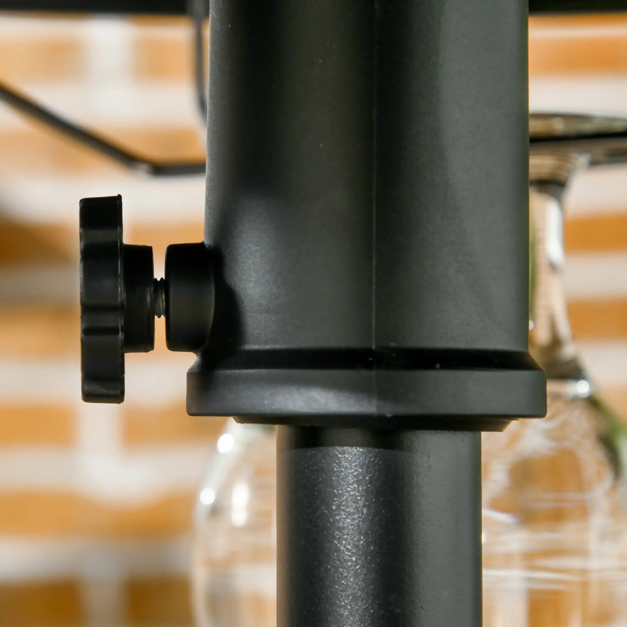 Beach Umbrella Table Tray, Wine Glass Holder, Foldable Towel Rack, 23.6