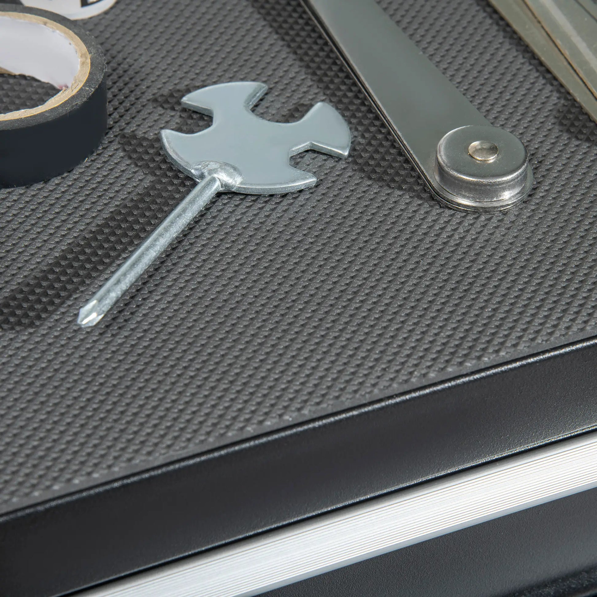 2-Drawer Rolling Tool Chest, Metal Cabinet, Black Tool Organizers at Gallery Canada