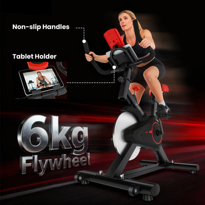 Upright Exercise Bike, Magnetic Resistance, LCD Display, Adjustable Exercise & Stationary Bikes at Gallery Canada