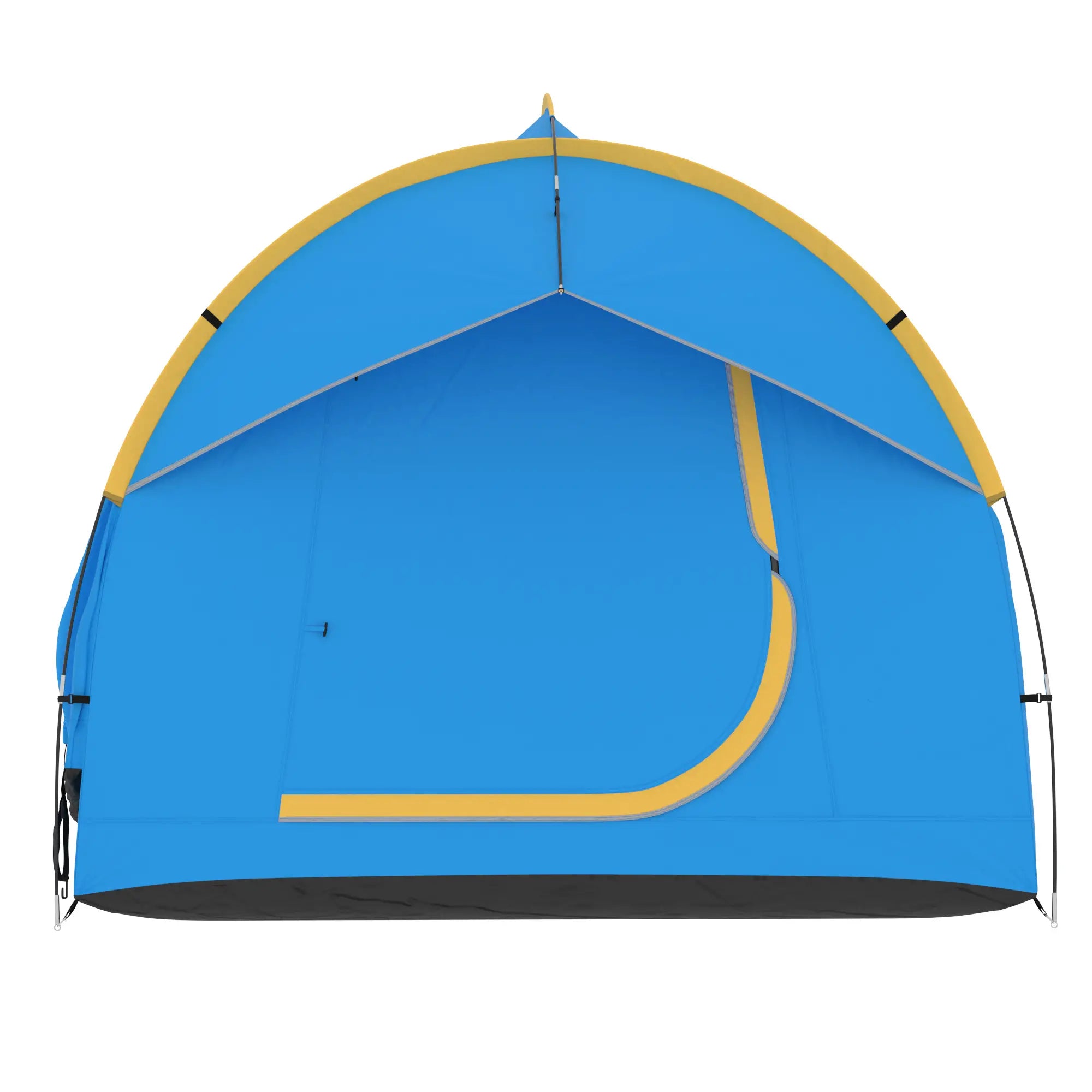 3000mm Waterproof SUV Tent, Car Tent with 3 Doors and Mesh Window, for 5-6 Person Camping Travel, Blue and Orange Camping Tents at Gallery Canada