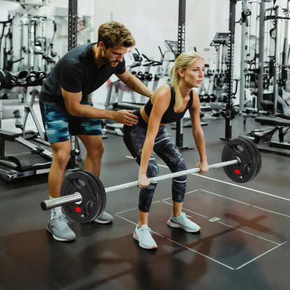 Weight Plates Set, 2-Inch Barbell Weights, 4 x 11lbs Dumbbells & Barbells at Gallery Canada