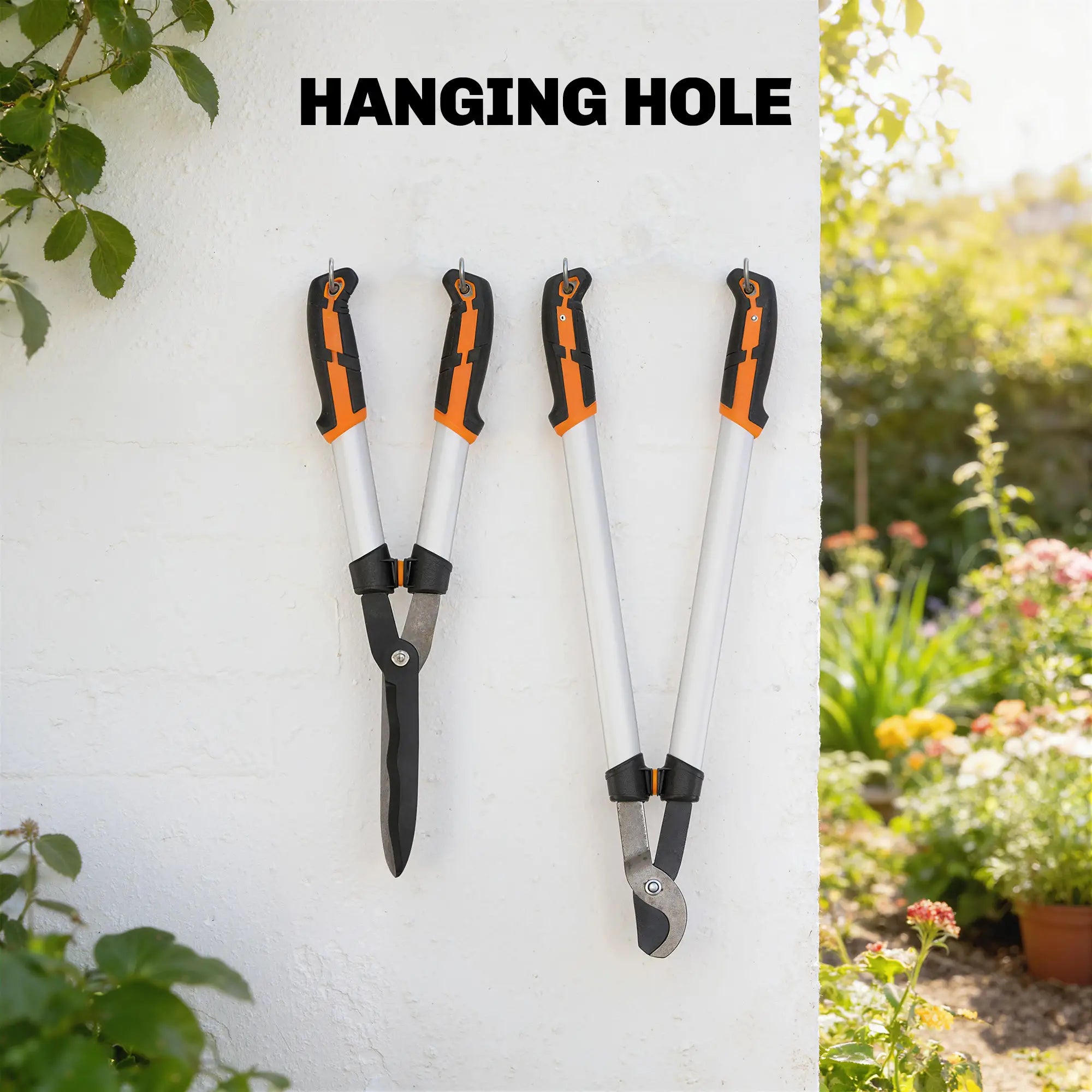 4 Pcs Pruning Shears Set, Hedge Shears, Loppers, Garden Secateurs, Hand Saw Garden Accessories at Gallery Canada