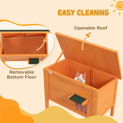 Outdoor Insulated Cat House, Asphalt Roof, Removable Floor, for Small Animals Cat Houses at Gallery Canada