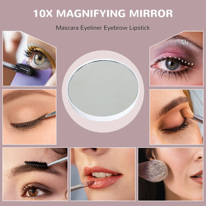 Hollywood Makeup Mirror With Lights, 3 Lighting Modes, USB Charging, White Dressing & Vanity Tables at Gallery Canada