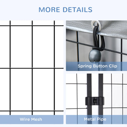 Outdoor Dog Kennel, Waterproof UV-Resistant Cover, 4 x 4 x 4.5 ft Houses, Kennels & Pens at Gallery Canada