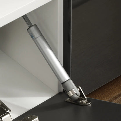 TV Stand for 60" TVs, LED Lights, Storage Shelves, 53.9" x 13.8" x 16.5", Grey TV Stands at Gallery Canada