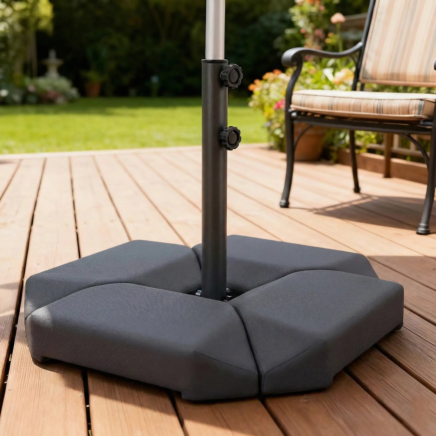 Cantilever Umbrella Base Weights, 4PCs, HDPE Water Or Sand Filled Umbrella Bases at Gallery Canada