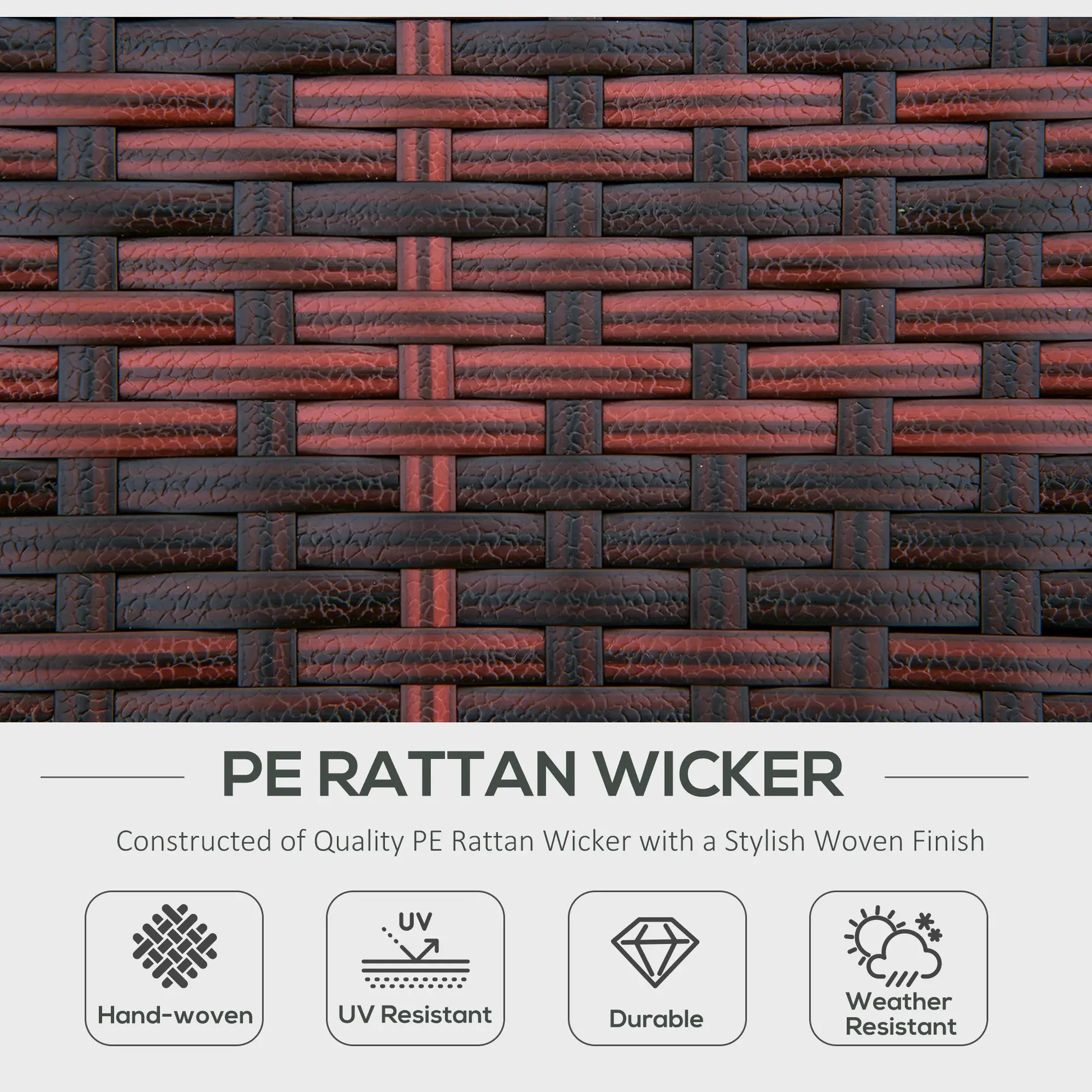 Outdoor Daybed with Canopy, PE Rattan Round Sofa, Light Blue Daybeds at Gallery Canada