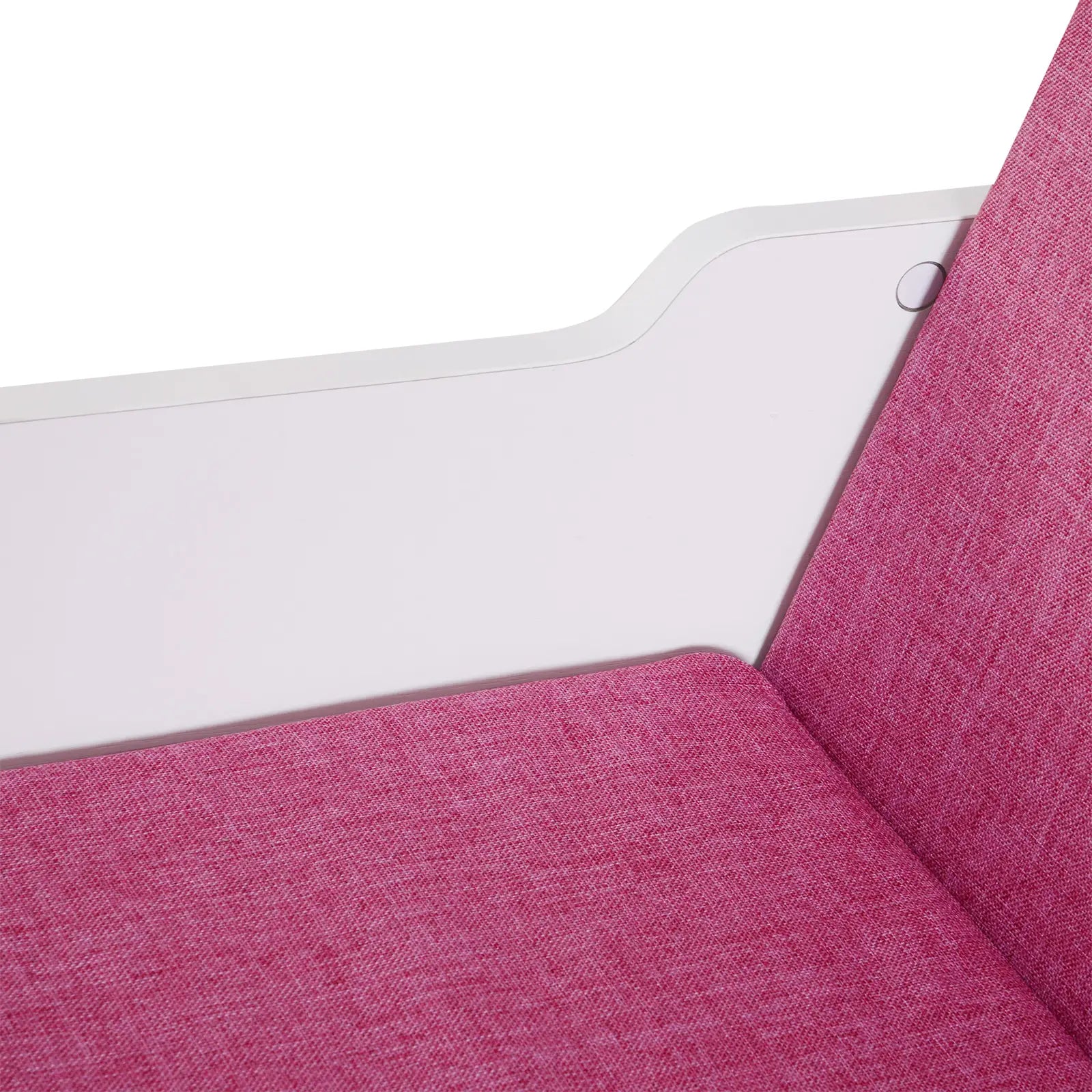 6-Cubby Bookcase with Seat Cushion, Cube Storage Shelf, Pink Small Bookshelves at Gallery Canada