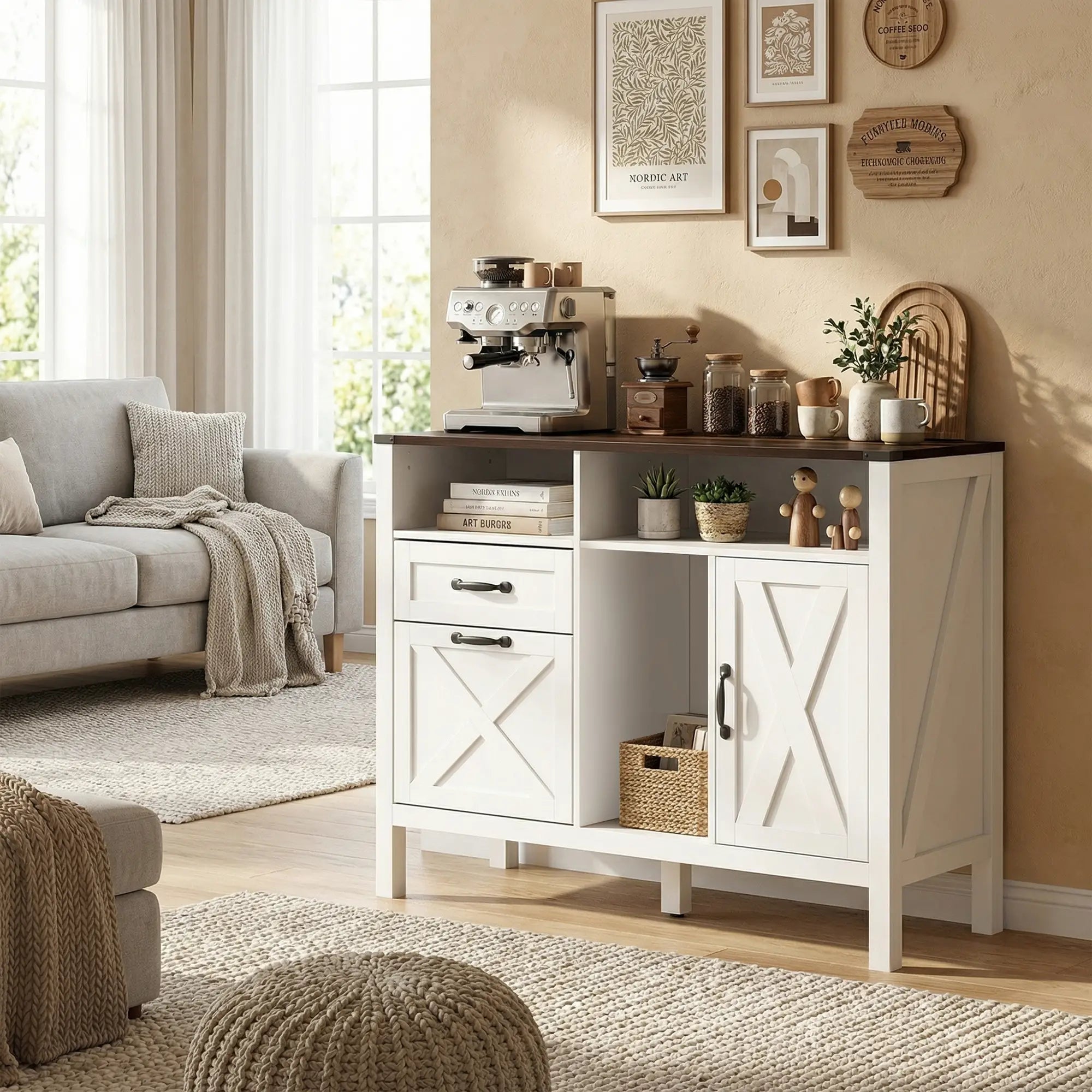 Lateral Filing Cabinet For Letter/A4 Hanging Files, White Office Cabinets & Cupboards at Gallery Canada