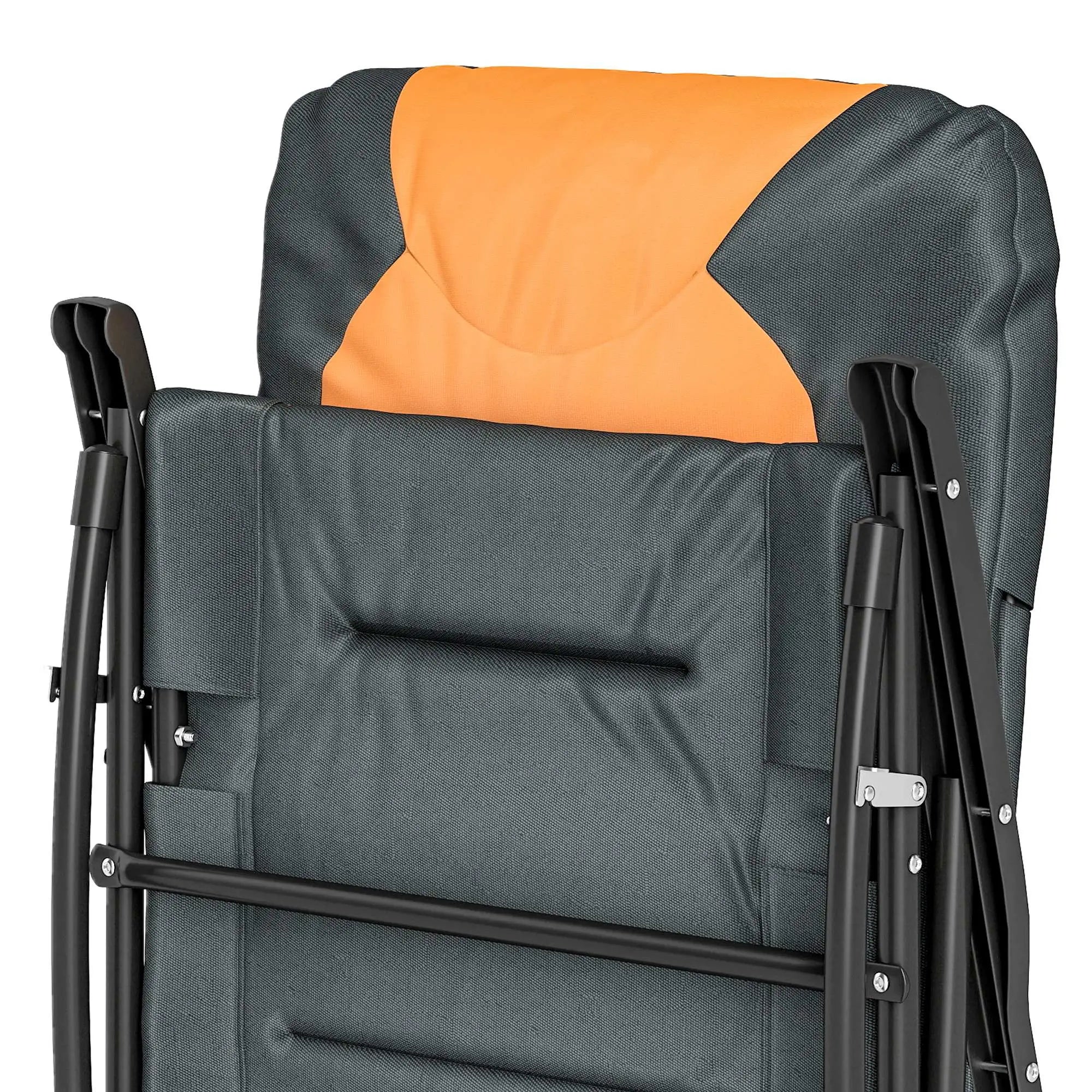3-Piece Outdoor Foldable Rocking Chair Set, Orange Bistro Sets at Gallery Canada