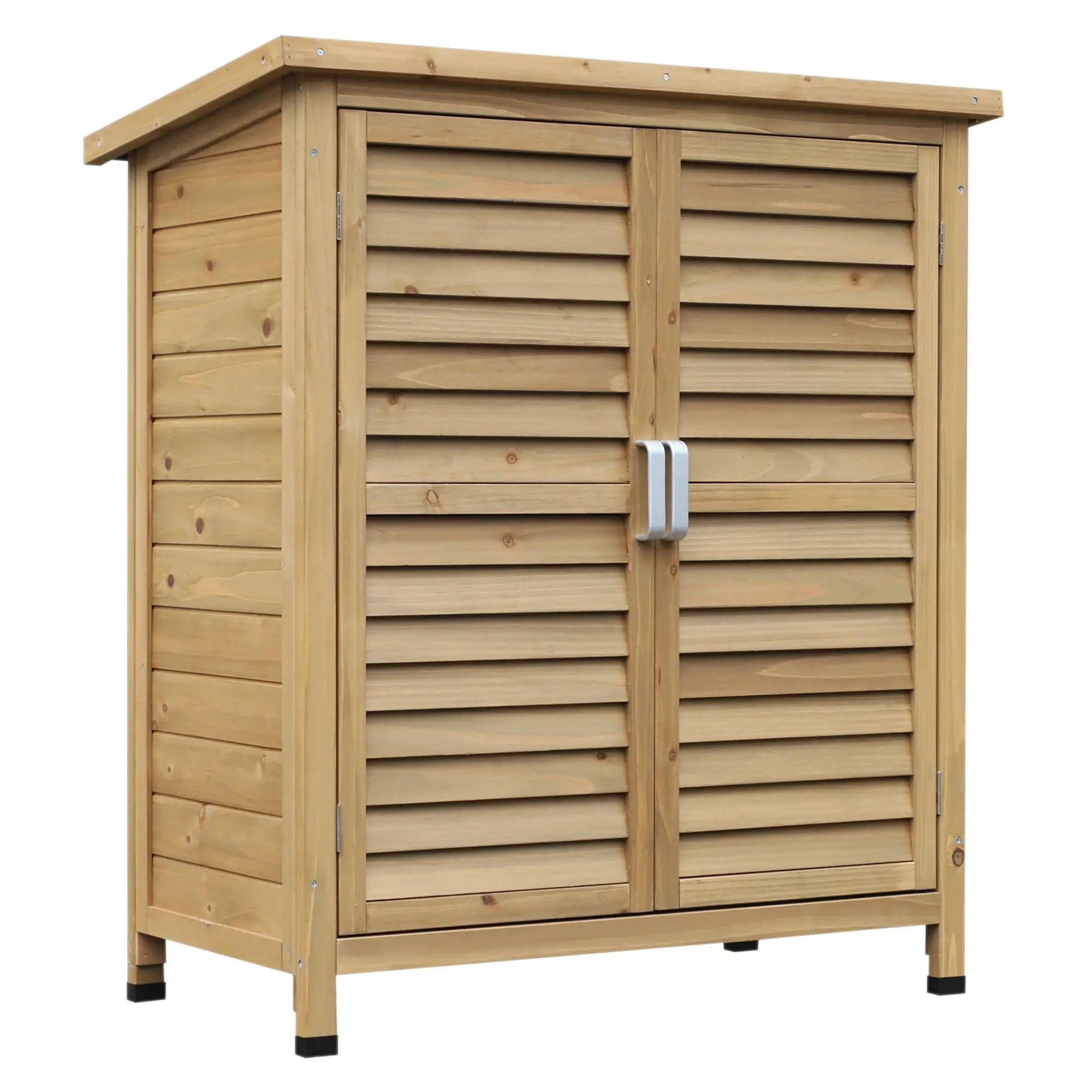 Wooden Garden Storage Shed, 2 Door, 34