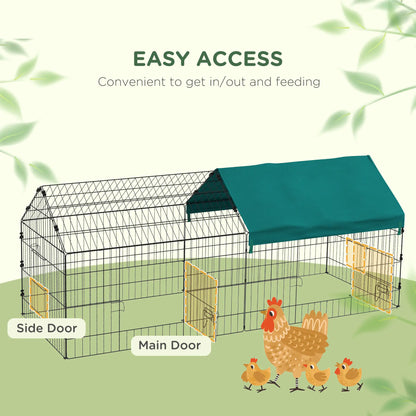 73" Small Animal Cage with Roof, Indoor Outdoor Use, Green Houses & Habitats at Gallery Canada