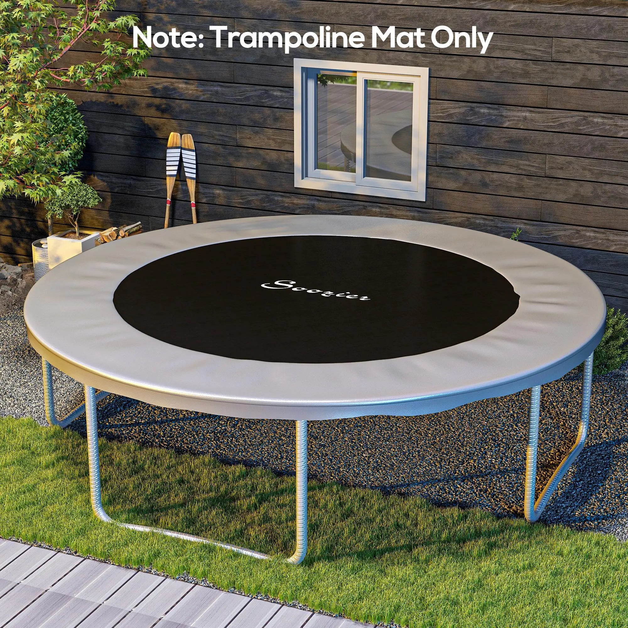 Trampoline Replacement Mat, Fits 14', 80 V-Hooks, 5.5