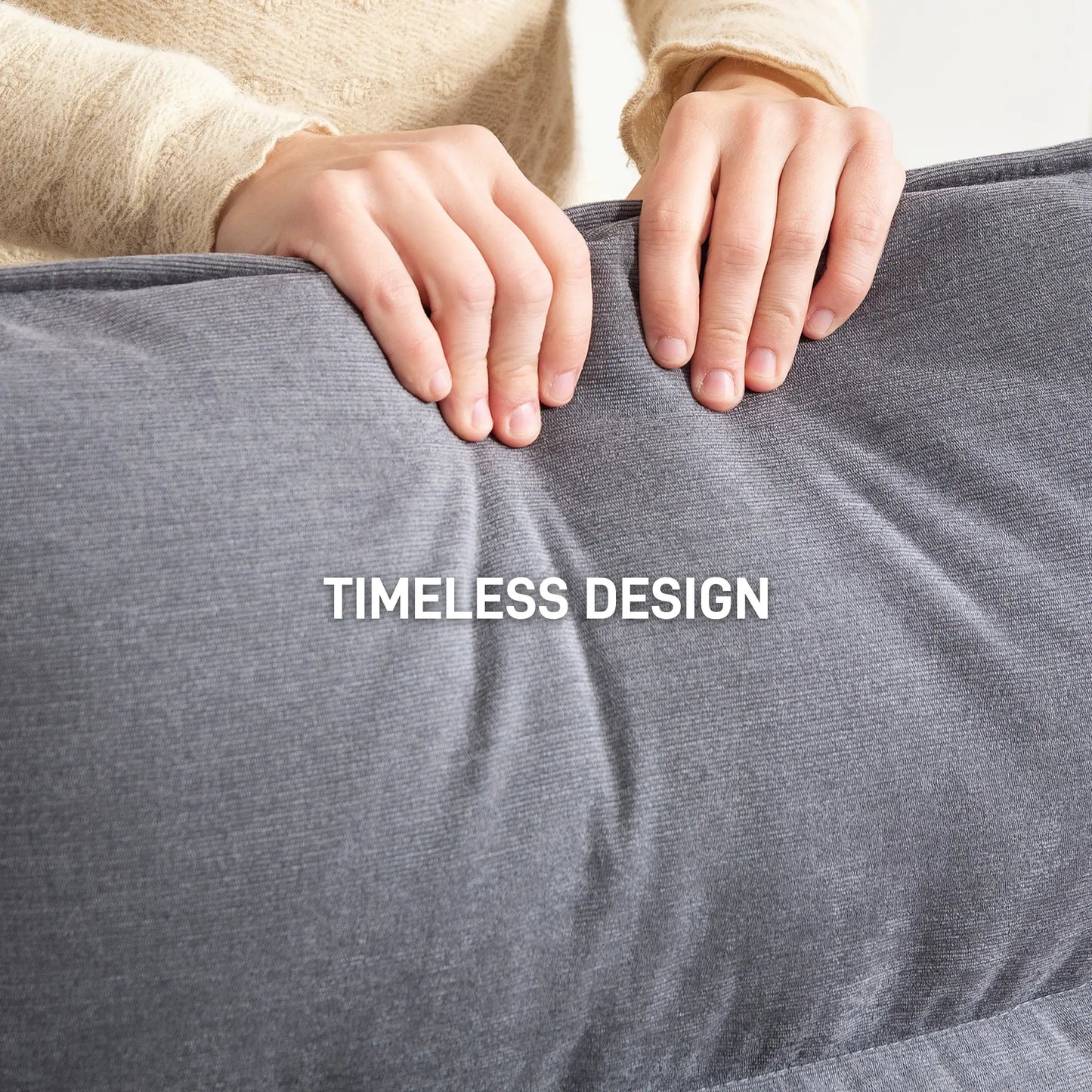 Birch Wood Fabric Modern Armchair, Accent Chair, Grey Accent Chairs at Gallery Canada