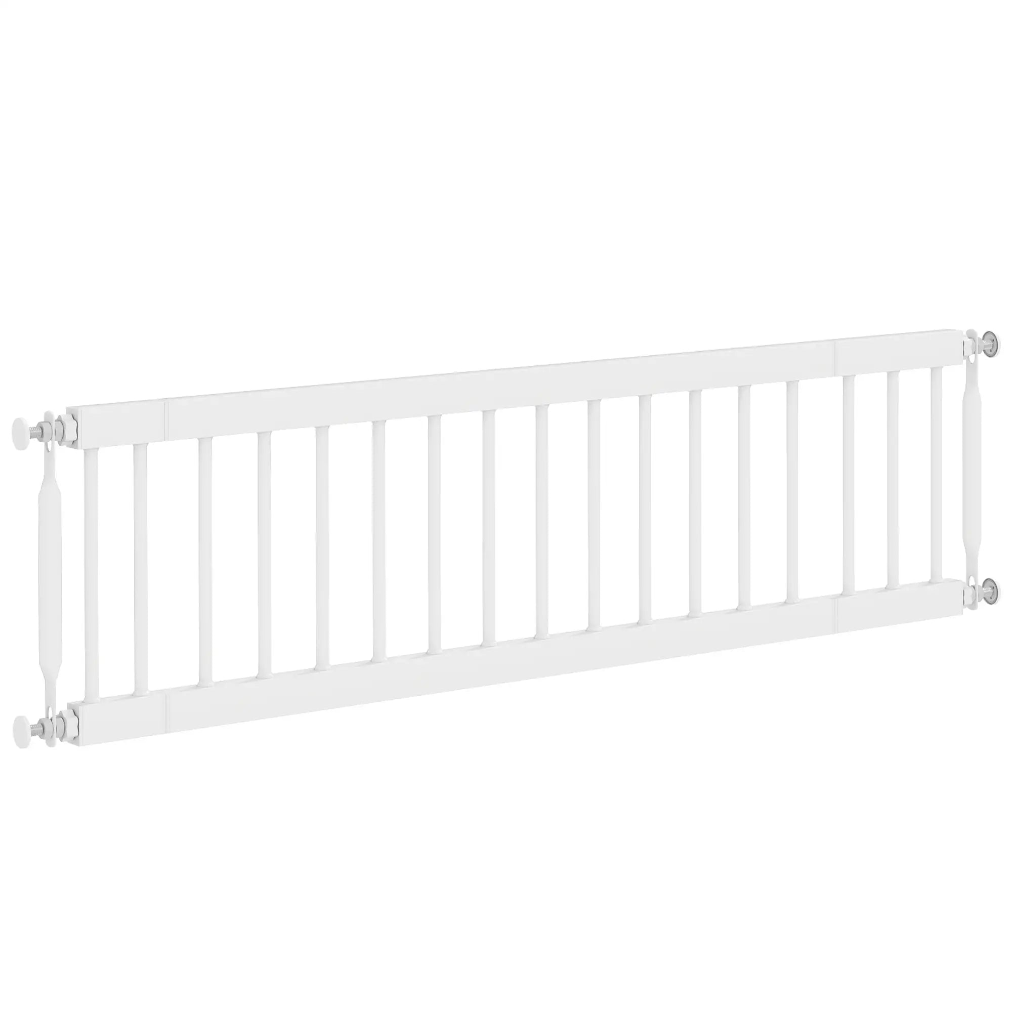 26"-37" Dog Gate, Adjustable Pet Gate, White Pet Gates White at Gallery Canada