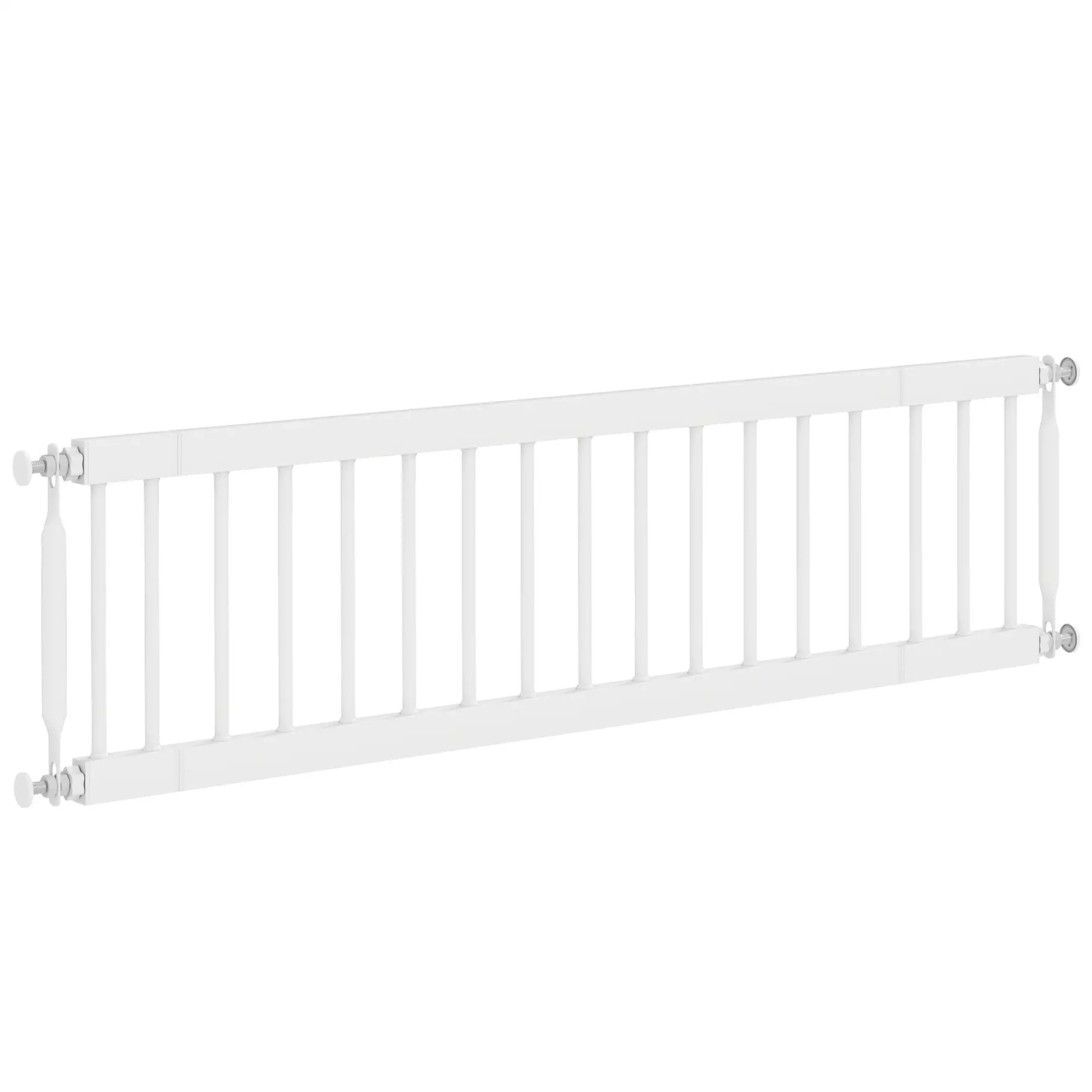 26"-37" Dog Gate, Adjustable Pet Gate, White Pet Gates White at Gallery Canada