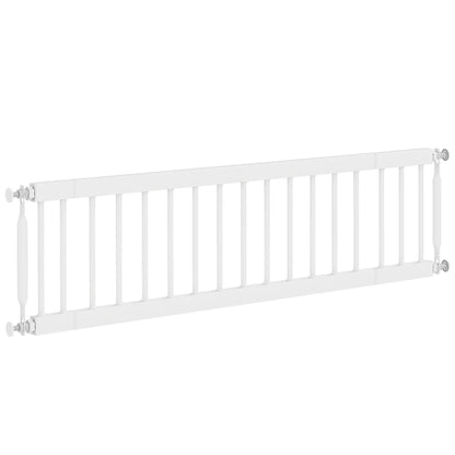 26"-37" Dog Gate, Adjustable Pet Gate, White Pet Gates White at Gallery Canada