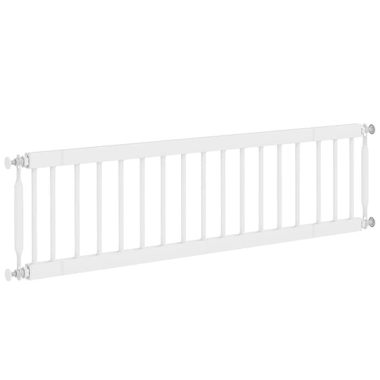 26"-37" Dog Gate, Adjustable Pet Gate, White Pet Gates White at Gallery Canada